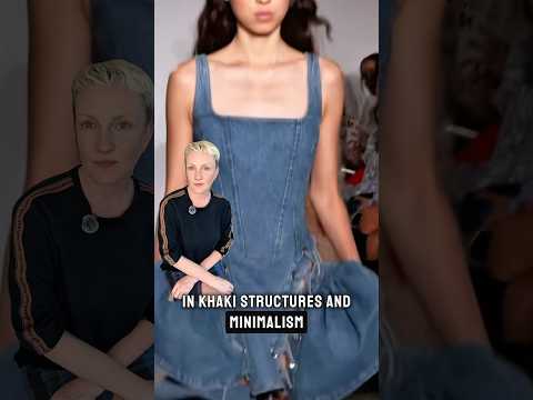 Reworked classics #fashionweek #aknvas #springsummer2026 #fashionindustry2025