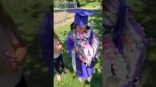 This happened at her graduation 🤣 #shorts