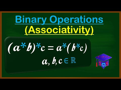 Associative Property of Binary Operations well explained with examples | SolMathSolutions