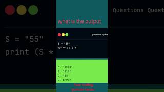 what is the output ✨#pythonlearning #python #programming #coding