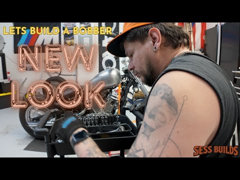 Stripped & Polished! Raw Aluminum Tank + Fat Front Tire on the Honda Shadow Bobber