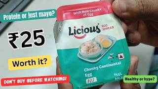 Licious Chunky Continental Egg Spread Review | Budget Protein or Waste of Money?