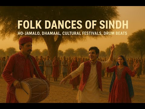 Folk Dances of SindhHo-Jamalo, Dhamaa | cultural festivals, drum beats.