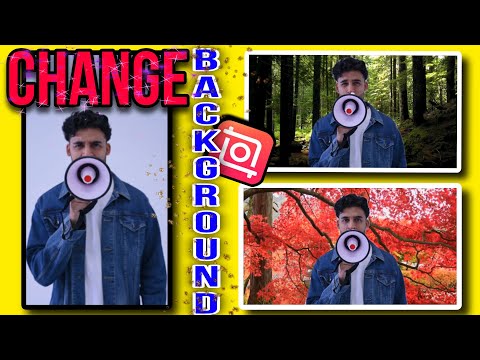 how to easily change background video in inshot.(InShot tutorial)