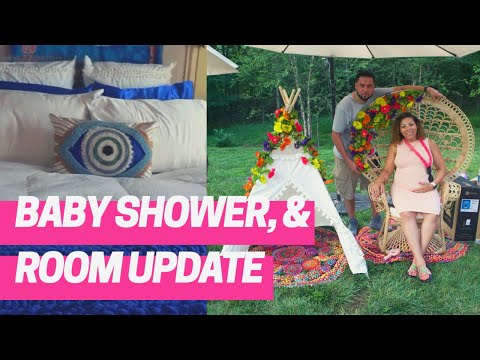POLE FITNESS, BABY SHOWER & BEDROOM UPDATES | VLOG