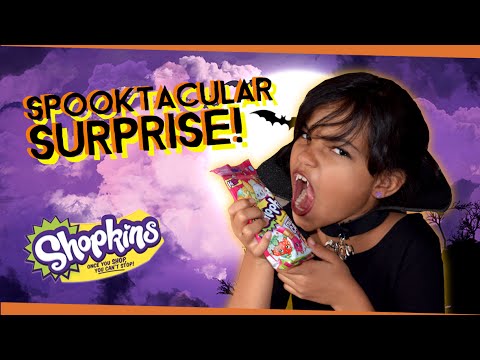 SPOOKTACULAR SPECIAL / Shopkins Collector Cards Opening!!