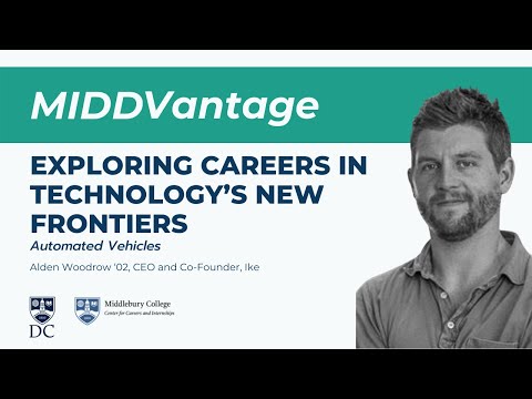 MIDDVantage Exploring Careers in Technology's New Frontiers Ep 3 with Alden Woodrow ‘02