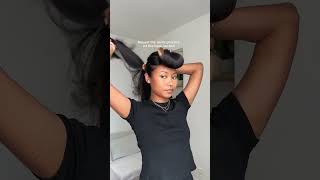how to get the ultimate overnight blowout 😍⁠ #blowout #hair #hairstyle #heatlesscurls #shorts #howto