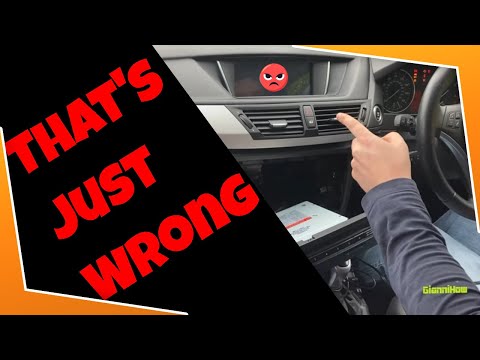 BMW X1 Android Head Unit - Cheapest Online 2020 - Installation p. 2