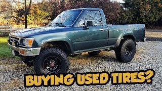What to look for when buying used tires