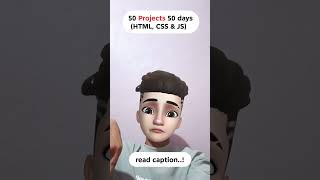 🔥 50 Projects in 50 Days Challenge – Boost Your HTML, CSS, JS Skills! 💻 | (FREE Website)