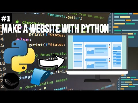 Python Website Full Tutorial Series- Flask, Authentication, Databases & More | Tutorial 1 | Flask |