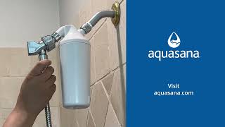 Aquasana Shower Filter System  #healthylifestyle #watersolutions #showerfilter