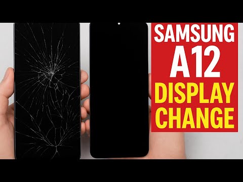 Samsung A12 Display Change/ Samsung A12 Display kaise change kare #mobile #mobilerepairing #display