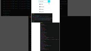 Drop down NavBar #css #html