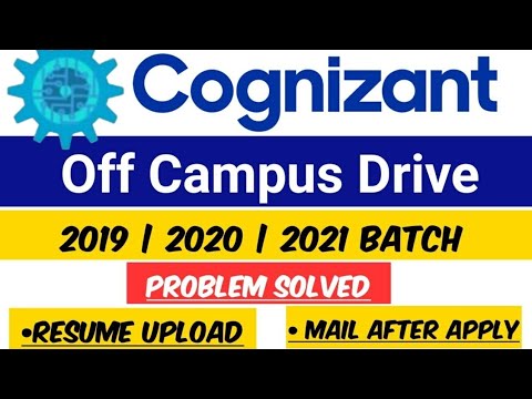 cognizant off campus 2021 drive for freshers | how to apply cognizant| cognizant selection