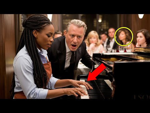 Billionaire Forced a Black Waitress to Play Piano as a Joke—What Happened Silenced the Room...