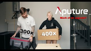 Aputure 400x vs the 300x: You don't need it, but you'll be glad you have it.