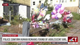 Container found outside abandoned property in New Britain, Connecticut held a girl's remains: police