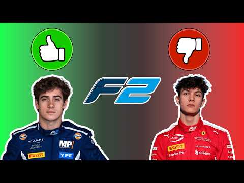 Los MEJORES (y los PEORES) pilotos de la Formula 2 en 2024 (mitad de temporada)
