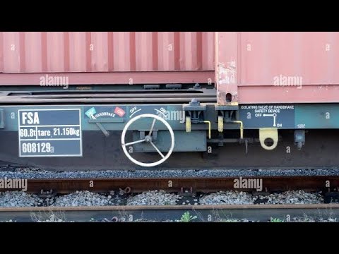 How to apply hand brake in Goods train ll मालगाड़ी में हैंड ब्रेक कैसे लगाए #shorts #train #railway