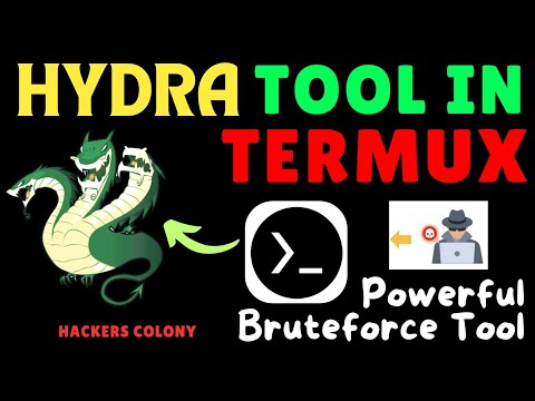 Hydra Tool for Termux | Install Hydra in Termux 2024 #hacker #termux #hack #tech #coding #coding