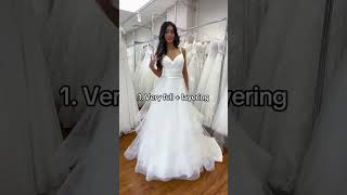 How voluminous do you like the skirt of your wedding dress to be?