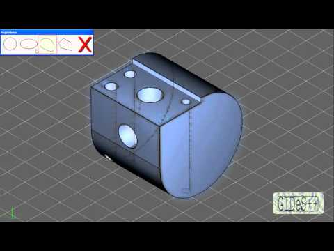 GIDeS++ 2D Constrains and Delete Holes