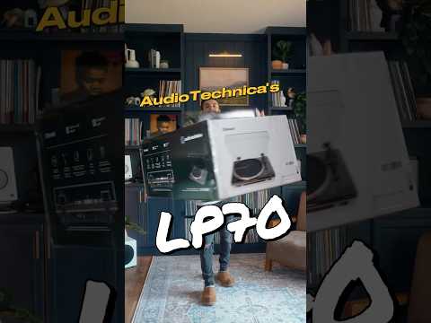 Best BEGINNERS Record Player?! Audio-Technica LP70 Overview