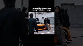 Backed vs fronted developers #programmer #funnymemes #coding #memecoding #shorts #funny #devloper
