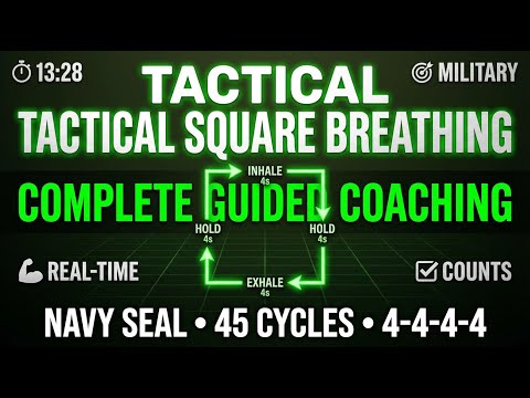 Navy SEAL Breathing Technique for Instant Calm (Box Breathing Tutorial) | Combat-Tested Method