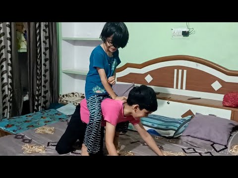 Masti Time :- Brother And Sister Full Masti in Holiday || छुट्टियों के दिन भाई बहन की मस्ती🥳🥳