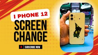 How To Fix I Phone 12 Lcd Replace In Few Minute's At Home #mobilephone #cellphone #techfix #repair