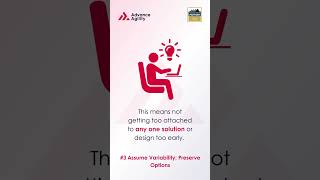 Assuming Variability | Lean-Agile Principle | Advance Agility   #agilelearning  #leanagile  #safe