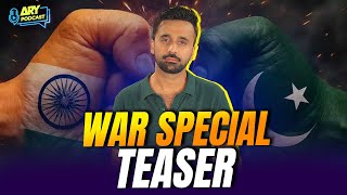 Teaser - India-Pakistan War Special Podcast ft. Waseem Badami discussing-