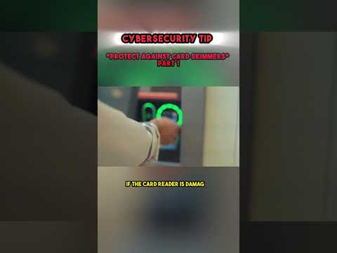 Protect Against Card Skimmers Part 1 #technology #education #hacker #hackers #cybersecurity #crime