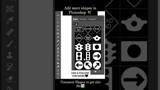 Add extra shapes in Photoshop using this method ✨ #figmadesign #digitalart #tutorial
