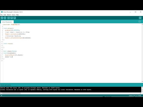 Arduino blinking an LED using Timer1