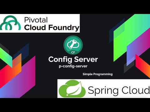 Pivotal Cloud Foundry | Spring Cloud | Config Server | Managed Services | Simple Programming
