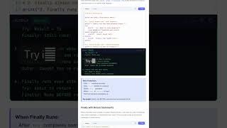 Python Finally & Else - Guaranteed Cleanup, Success Blocks, Resource… — in 30 seconds #Tech #Learn