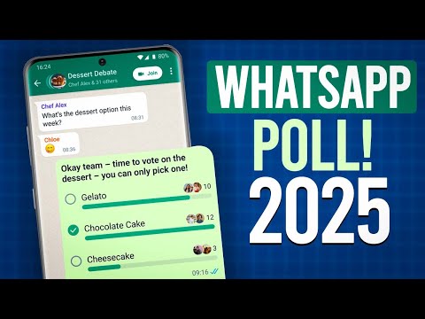 How to Create Whatsapp Poll! 2025