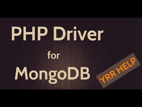 PHP Driver Setup for MongoDB