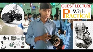 Guest lecture with Practical on Engine I Trade Automobile I NSQF I NSQF Haryana I GSSS SUBASERI 914