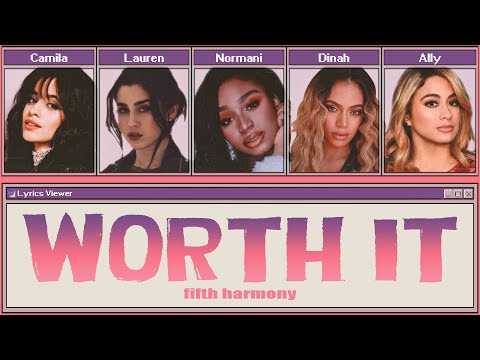 Fifth Harmony 'WORTH IT' (Color Coded Lyrics)