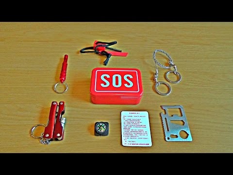 SOS SURVIVAL, CAMPING, HIKING, BUSHCRAFT KIT TEST AND REVIEW