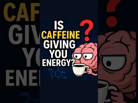 How Caffeine actually works! #coffee #stimulent #energy #chemistry #biology #science #caffeine #wake