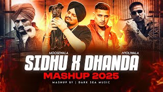 Sidhu Moose Wala x Dhanda Nyoliwala - The Gangsters Remix | Drippy x Knife Brows | Dark Sea Music
