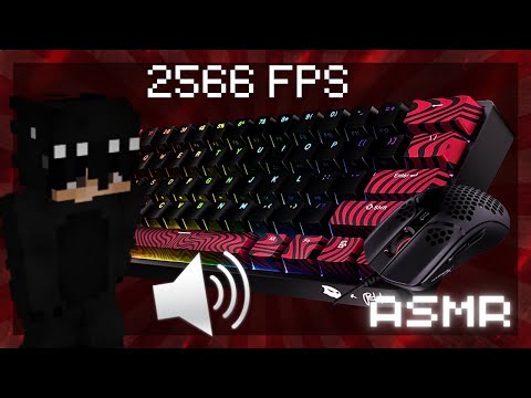 Keyboard + Mouse ASMR Sounds | Hypixel Bedwars