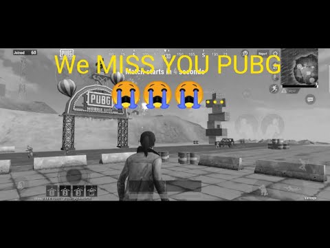 PUBG IS NOT A GAME IT'S.....!!  We MISS YOU PUBG 😭😭😭