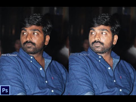 How to change skin color photoshop skin retouching | Photoshop tutorials Tamil